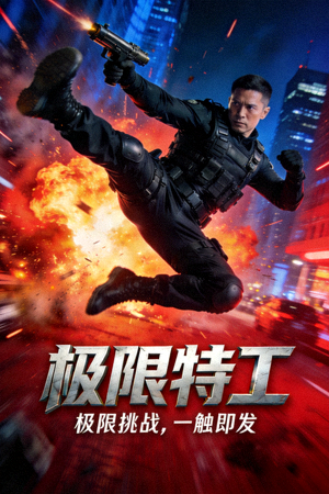 4K高清动作电影《极限特工》精彩海报