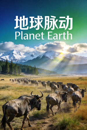 欧美纪录片《地球脉动》自然风光海报