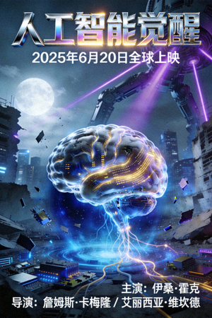 欧美科幻大片《人工智能觉醒》电影海报